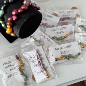 Colorful Freshwater Pearl Bracelet